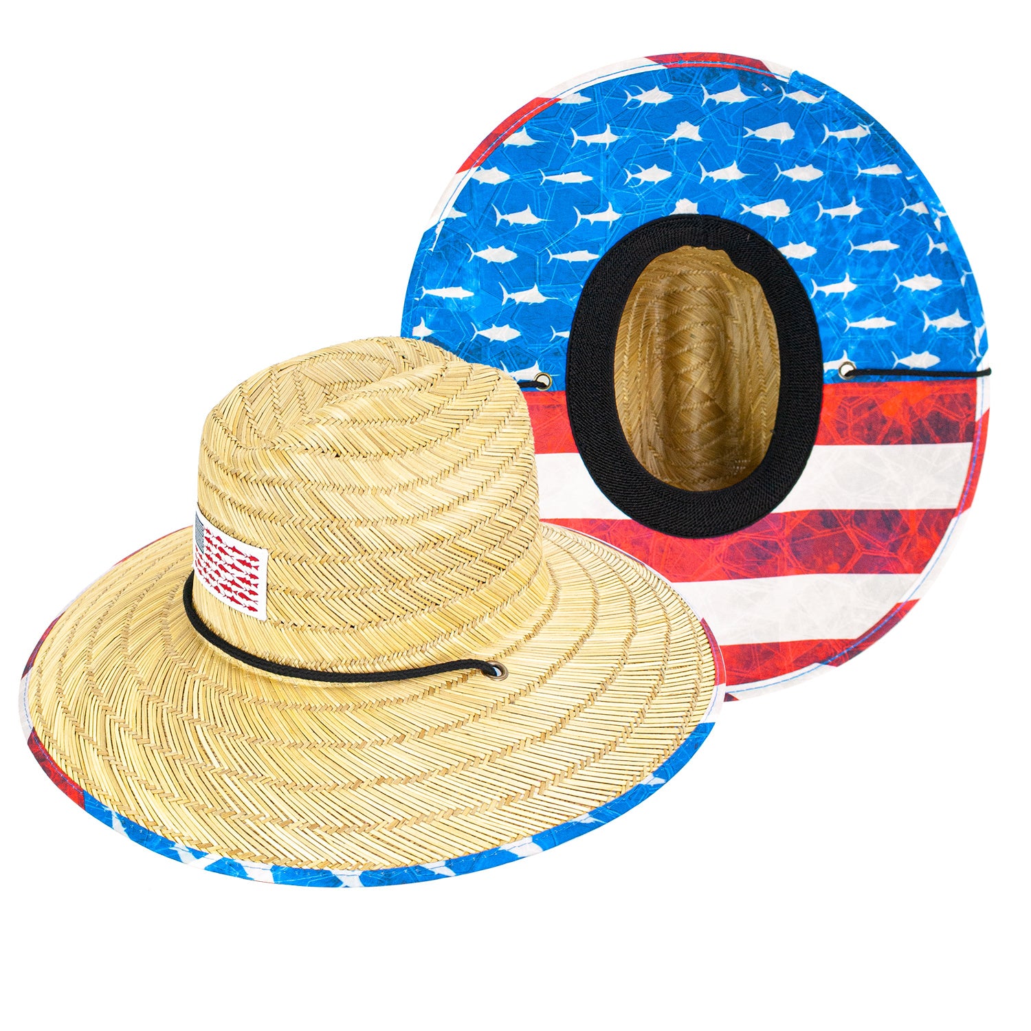 Loyalist Straw Lifeguard Hat Doba Default